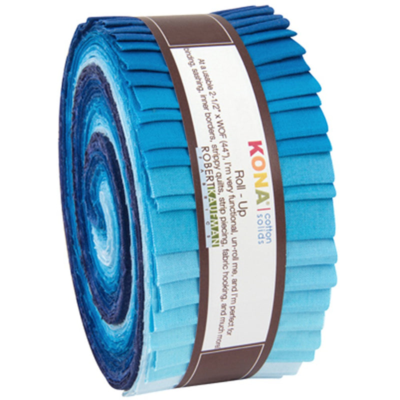 2.5in Strips Kona Cotton Sky Gazer 40pcs