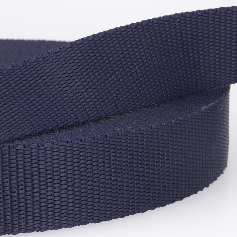 25mm Polypropylene Webbing in Navy