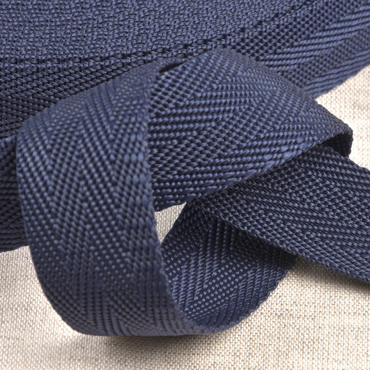 25mm Polypropylene Webbing in Navy