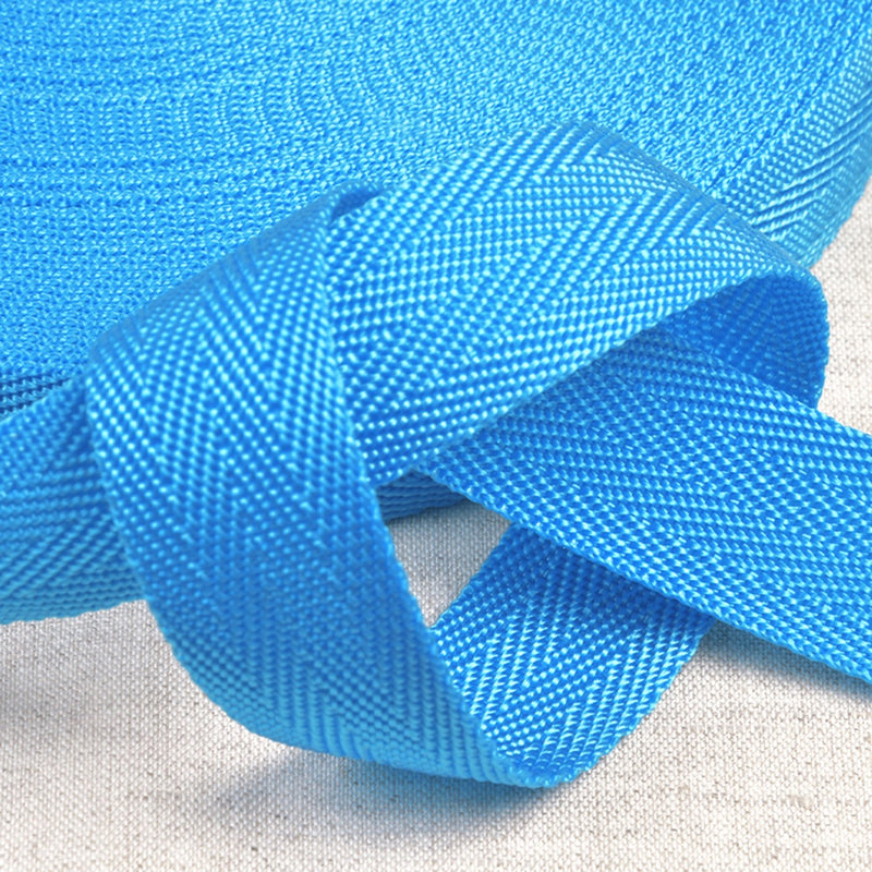25mm Polypropylene Webbing in Turquoise