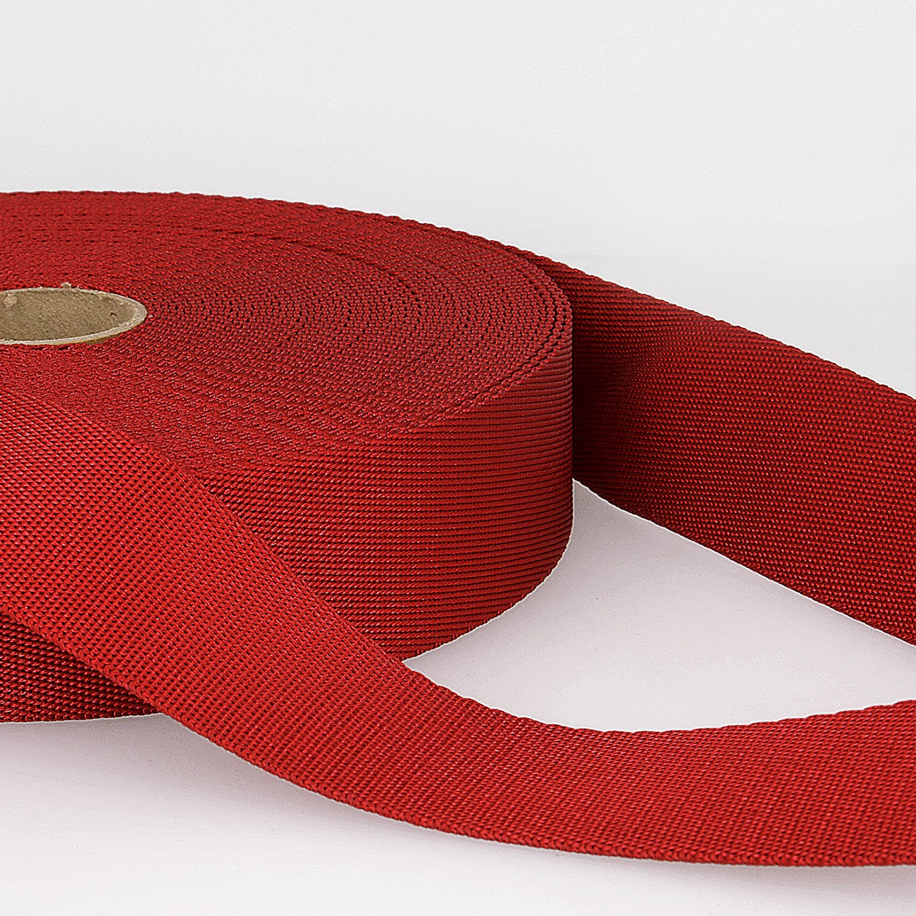 35mm Polyester Webbing in Red