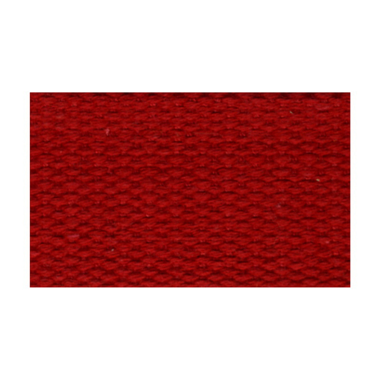 Cotton Webbing 25mm Red