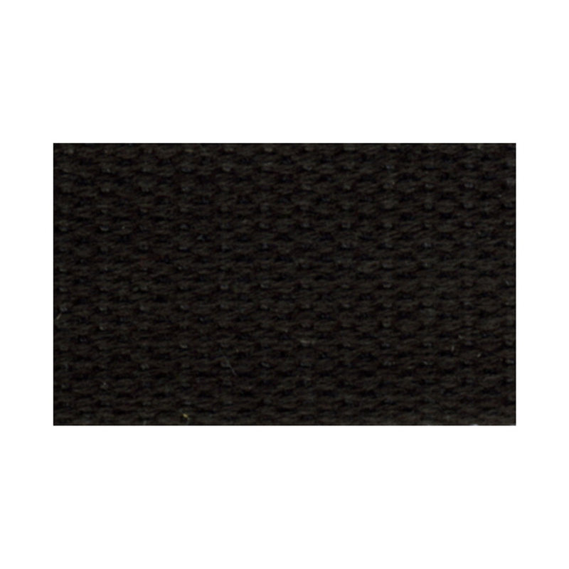 Cotton Webbing 25mm Black