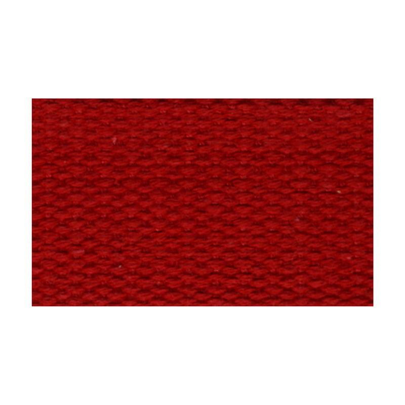 Cotton Webbing 30mm Red