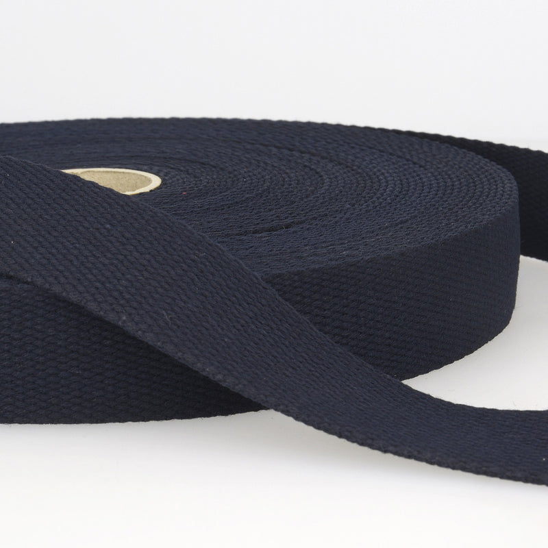 Cotton Webbing 40mm Navy