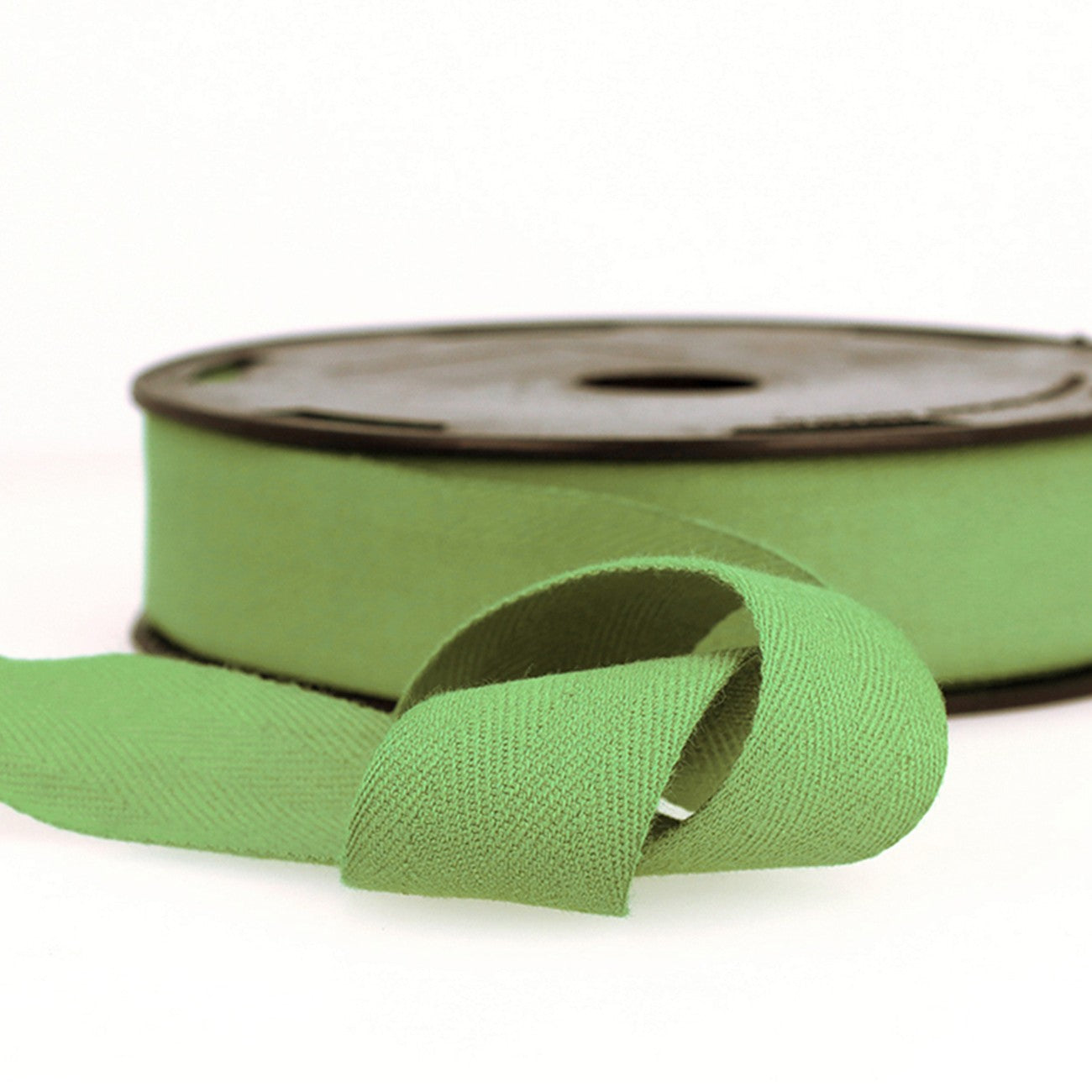 Cotton Twill Tape 11mm x 50m Green