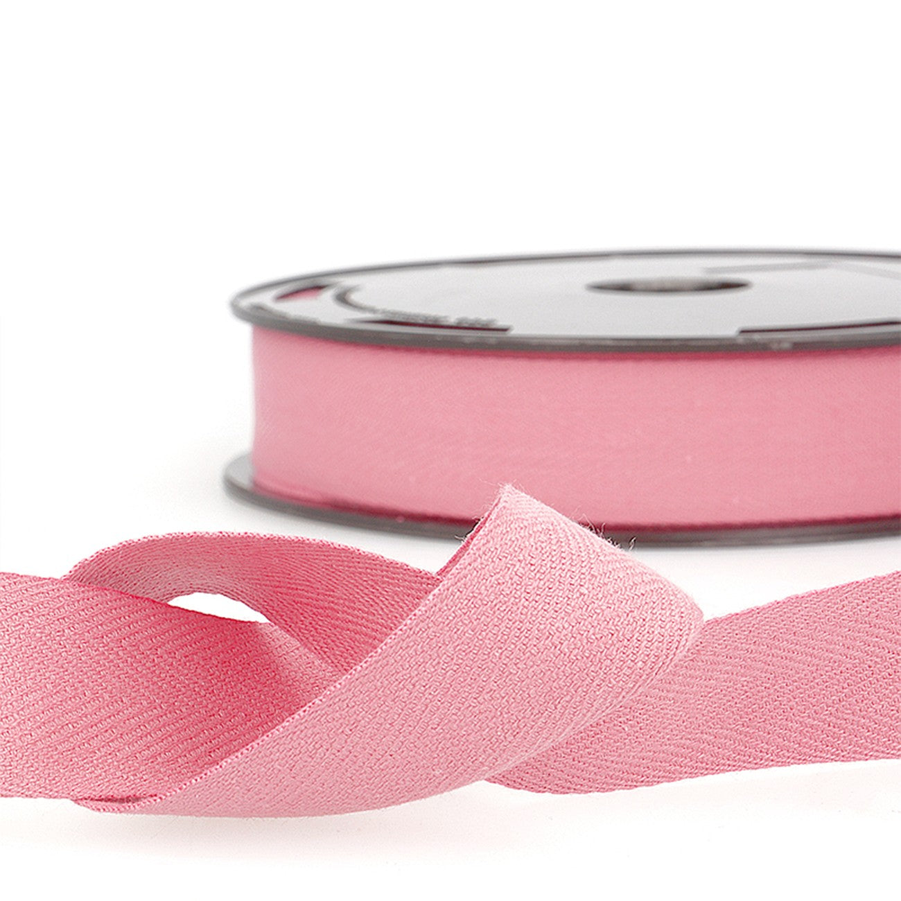 Cotton Twill Tape 11mm x 50m Dark Pink