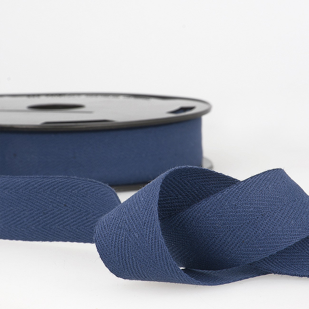 Cotton Twill Tape 25mm Navy