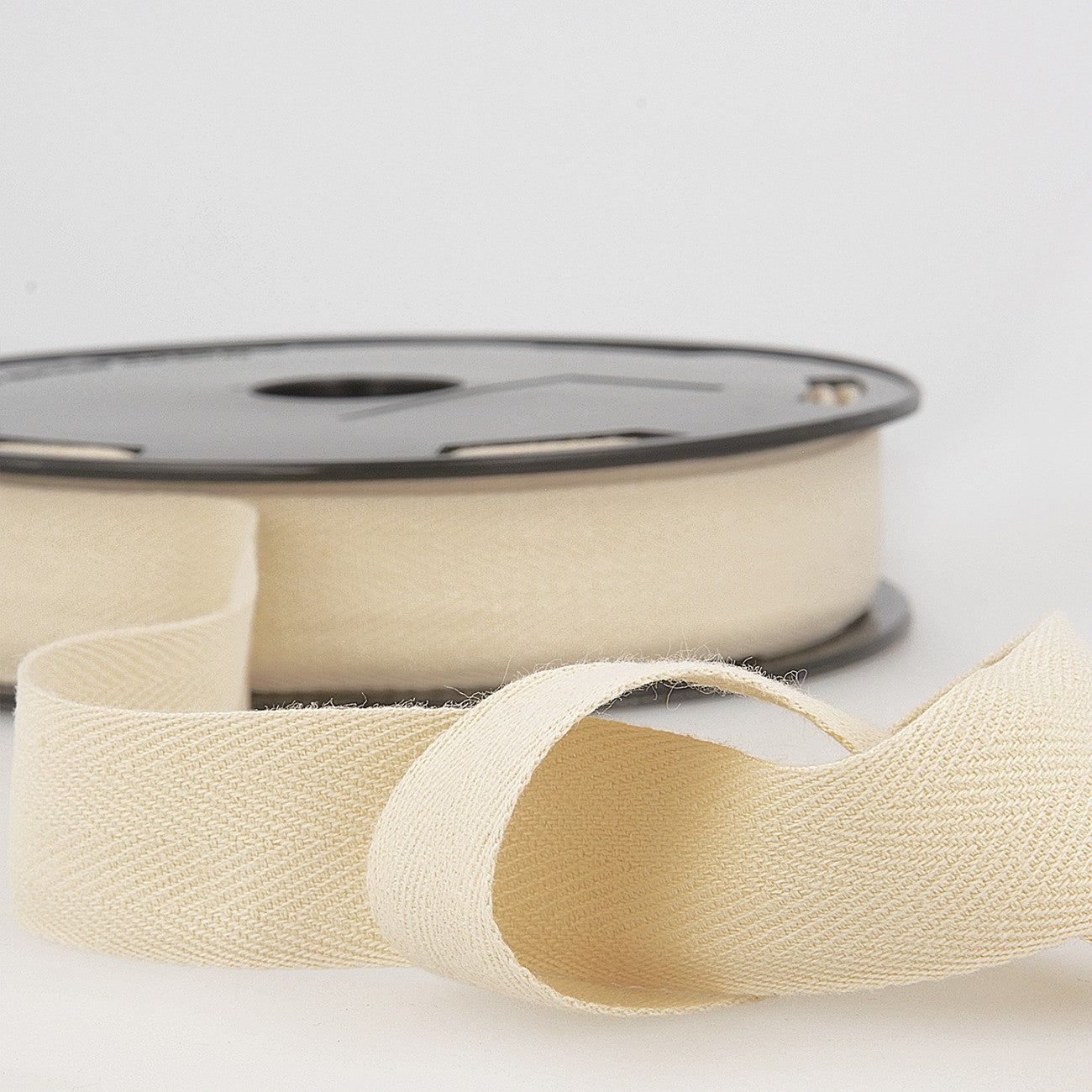 Cotton Twill Tape 25mm Ivory