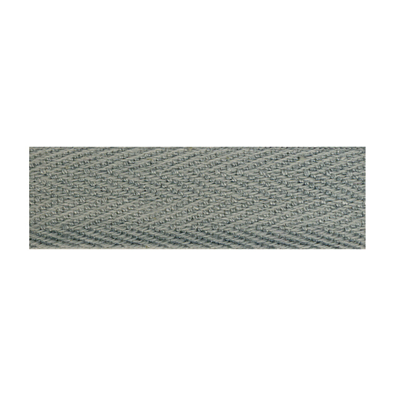 Cotton Twill Tape 14mm Light Gray