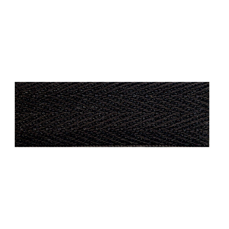 Cotton Twill Tape 25mm Black
