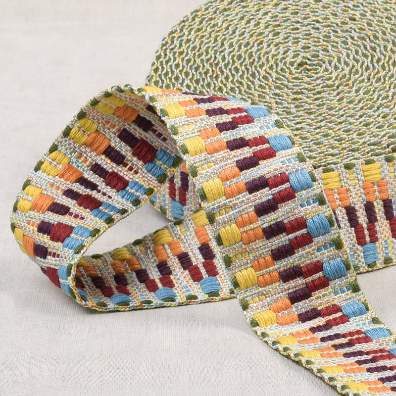 Ethnic Webbing 38mm Multicolor