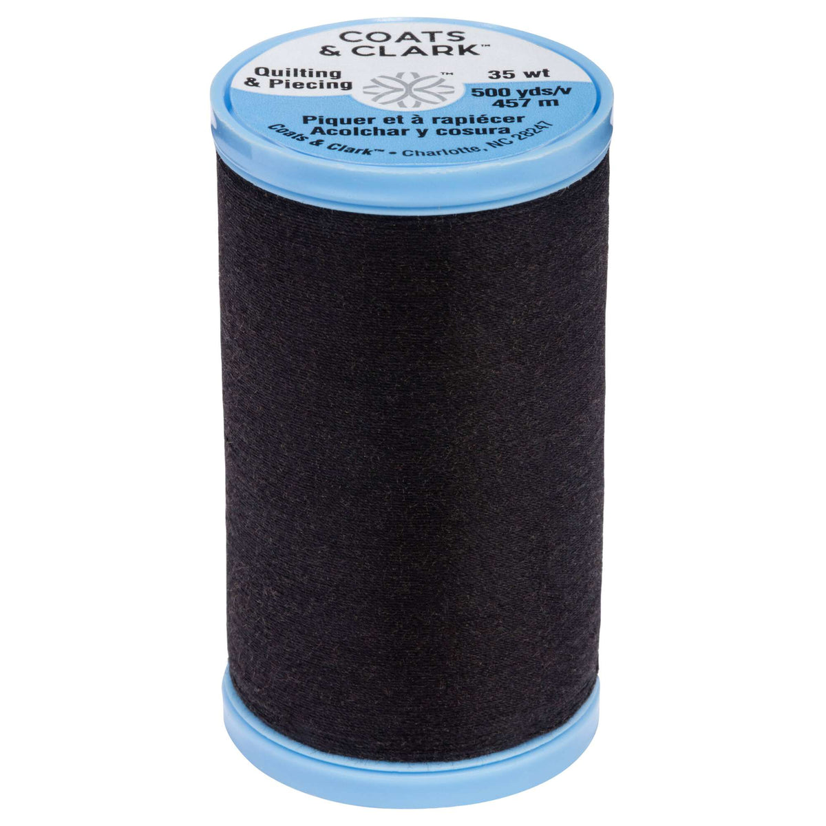 Coats Cotton Covered Quilting & Piecing Thread 500 yds Black