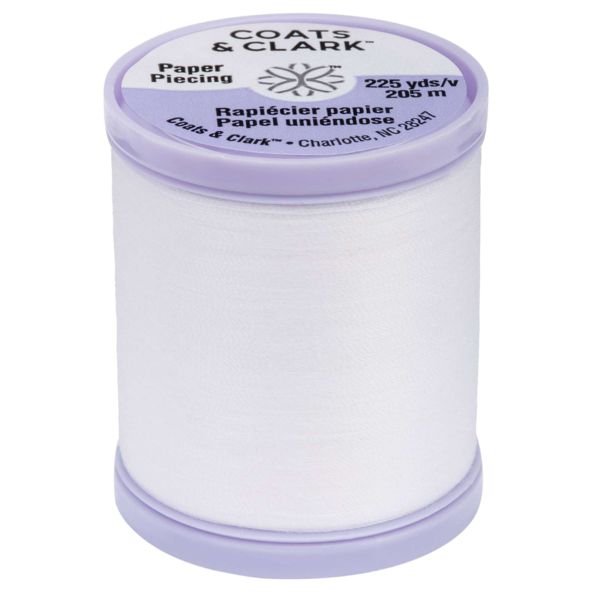 Coats Paper Piecing Thread 225 yds White