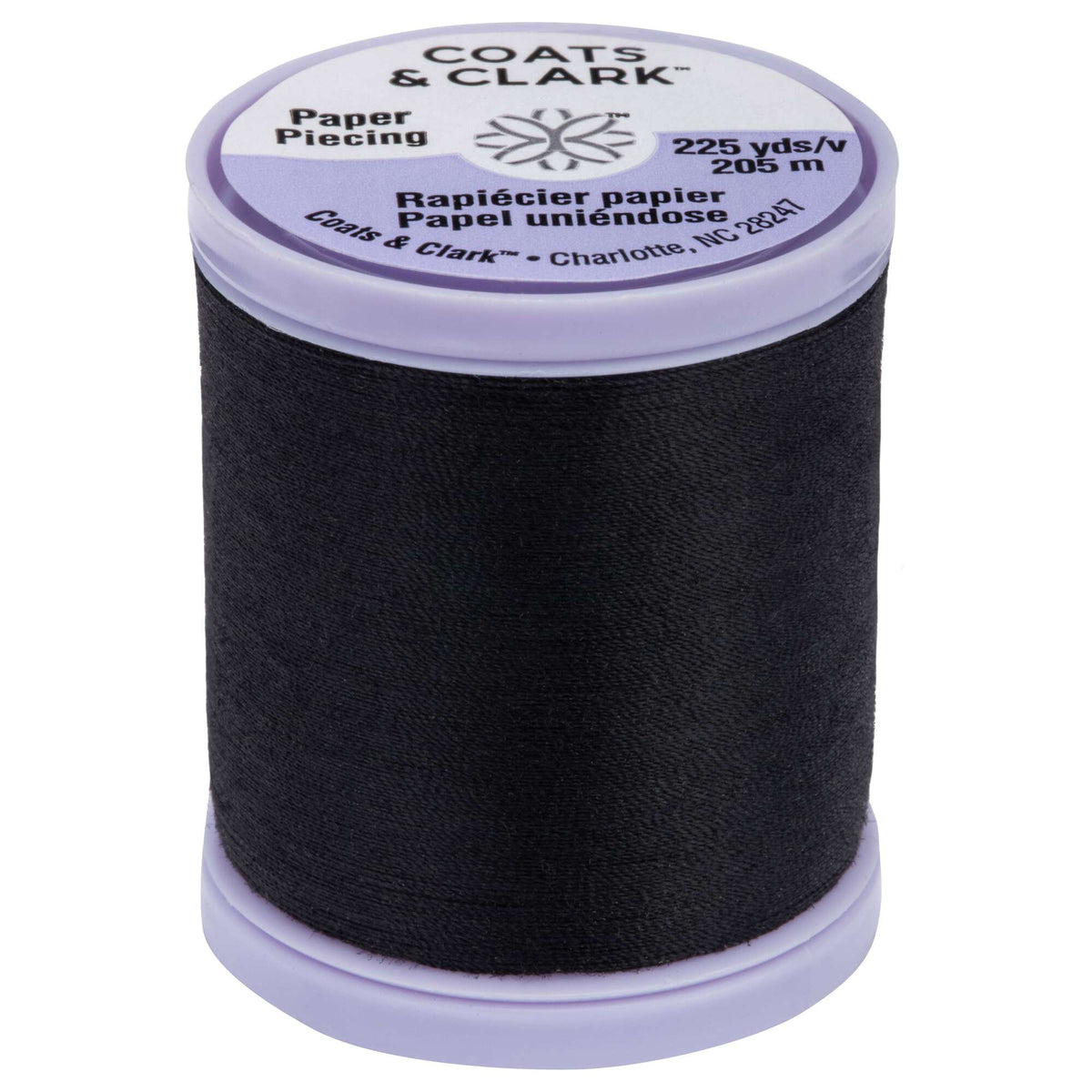Coats Paper Piecing Thread 225 yds Black