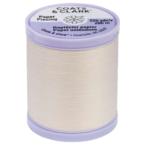 Coats Paper Piecing Thread 225 yds Natural
