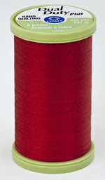 Dual Duty Plus Hand Quilting Thread 325 yds Red