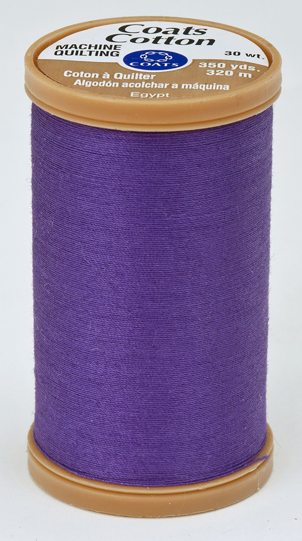 Coats Cotton Machine Quilting Thread 350 yds Deep Violet