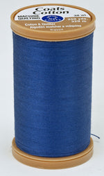 Coats Cotton Machine Quilting Thread 350 yds Yale Blue