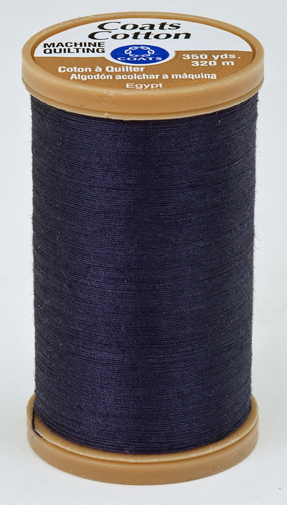 Coats Cotton Machine Quilting Thread 350 yds Navy