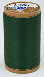 Coats Cotton Machine Quilting Thread 350 yds Forest Green
