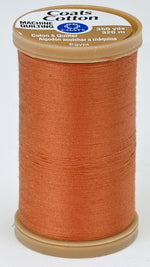 Coats Cotton Machine Quilting Thread 350 yds Dark Orange