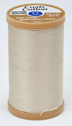 Coats Cotton Machine Quilting Thread 350 yds Ecru