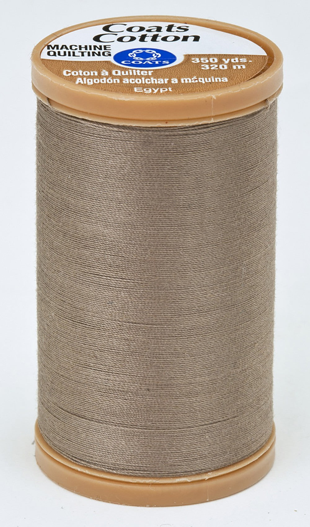 Coats Cotton Machine Quilting Thread 350 yds Driftwood