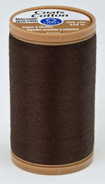 Coats Cotton Machine Quilting Thread 350 yds Chona Brown