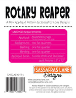 Rotary Reaper Mini Quilt