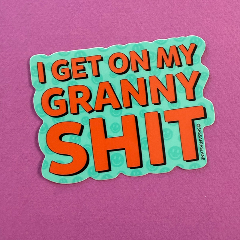Granny Sh!t Stickers 6pk