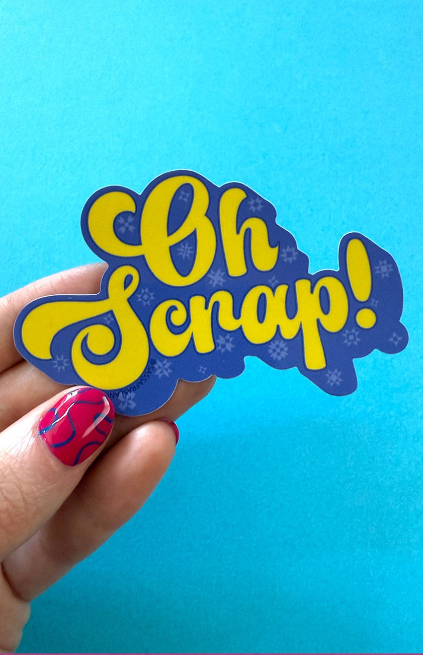 Oh Scrap Stickers 6pk