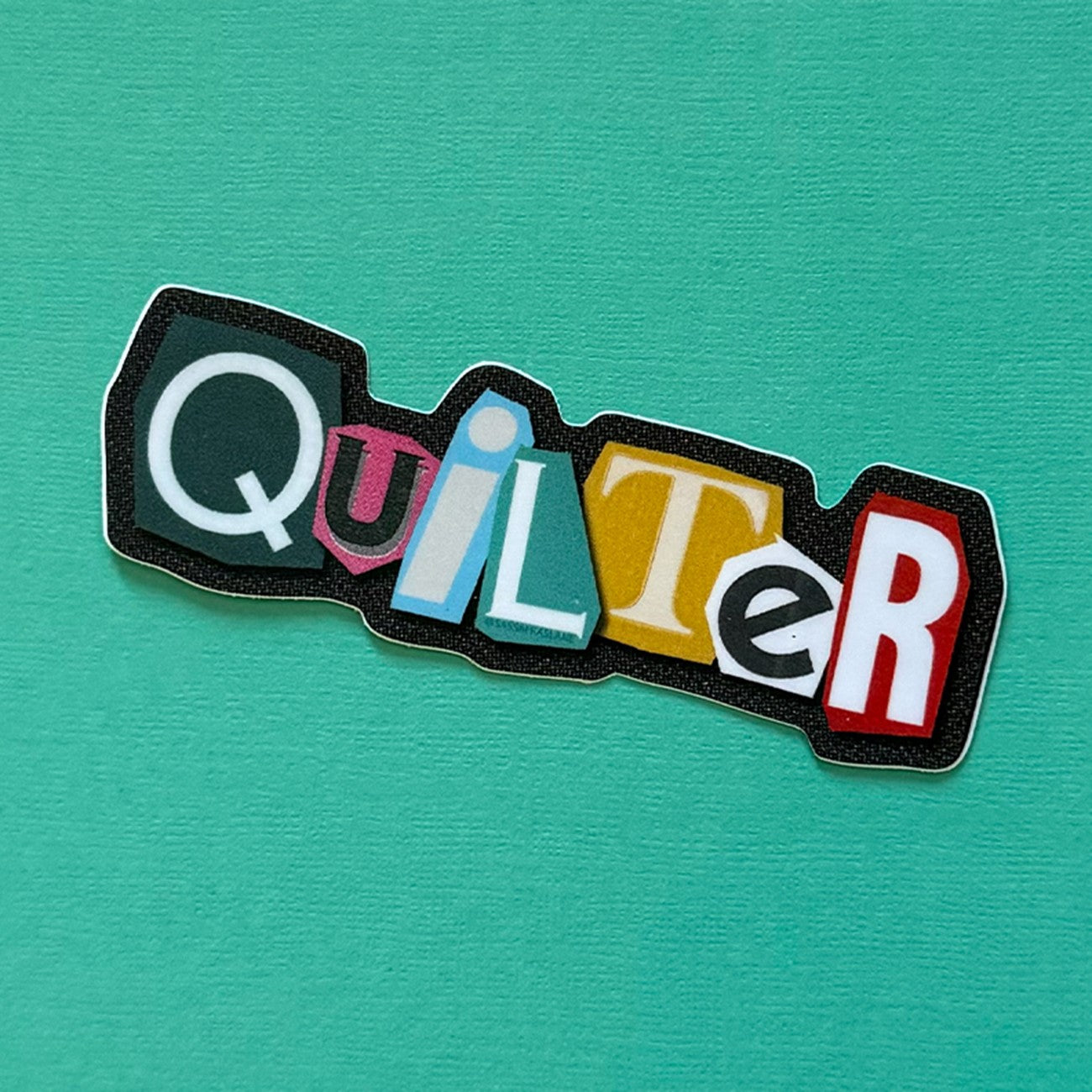 Ransom Quilter Stickers 6pk