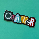 Ransom Quilter Stickers 6pk