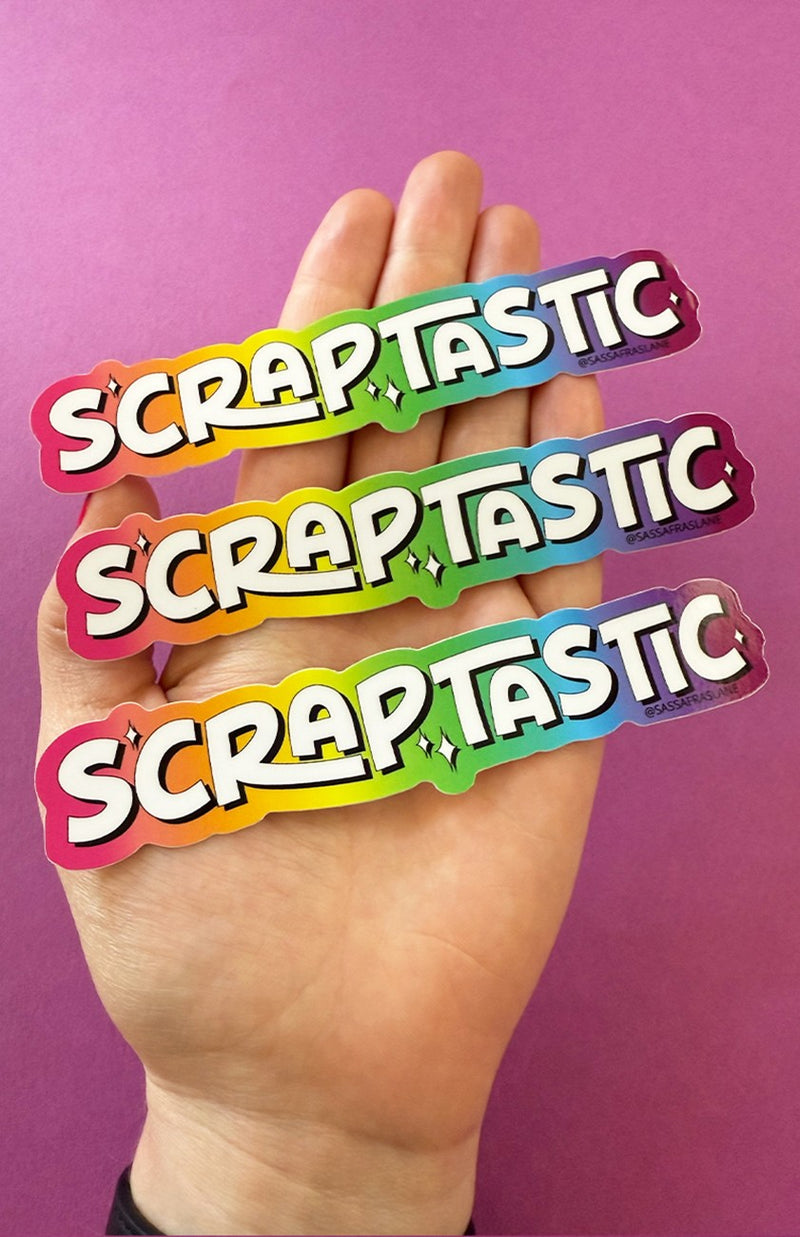Scraptastic Stickers 6pk