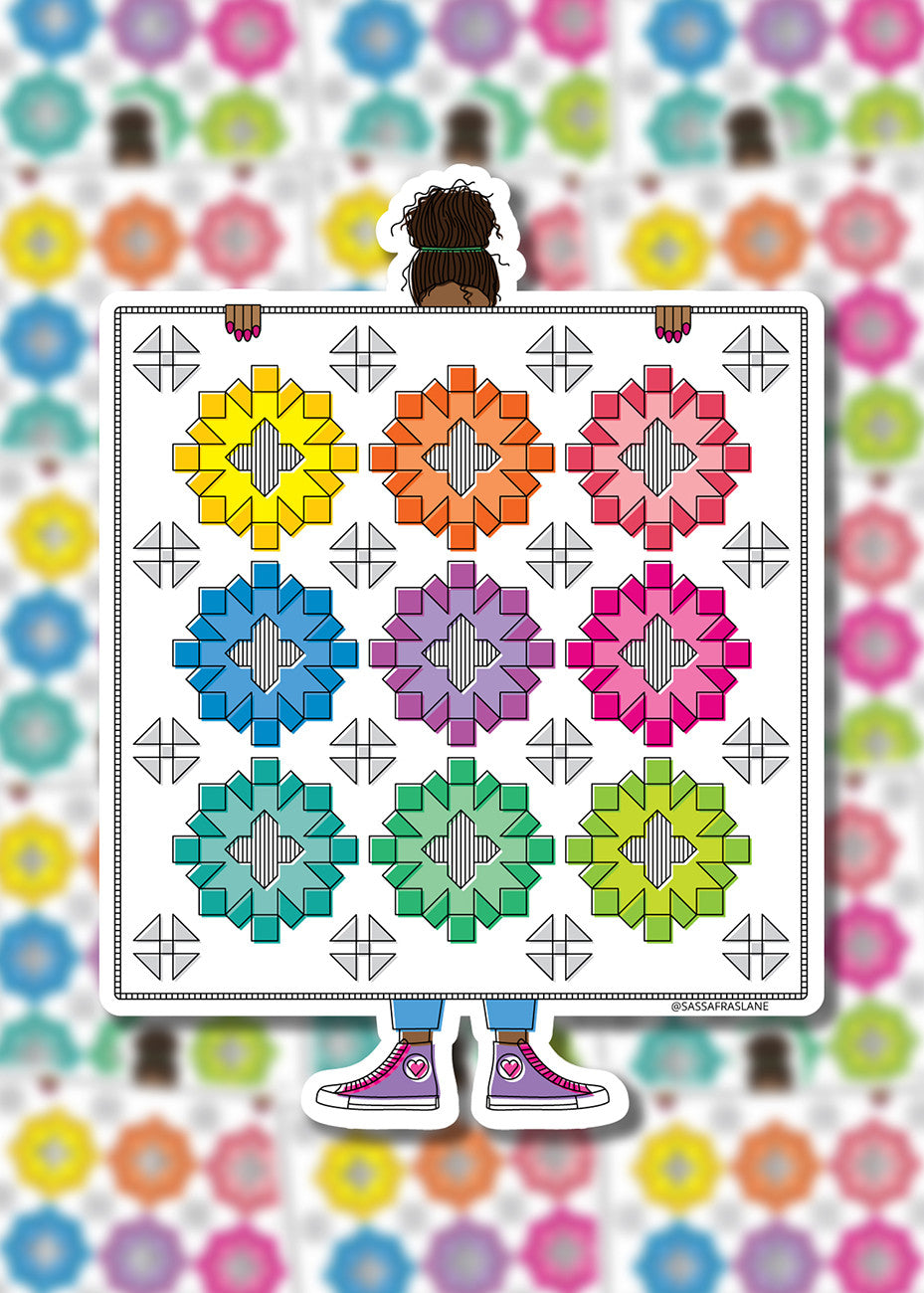 Shivaun Place Quilt Stickers 6pk