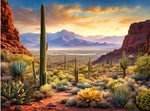 Desert Valley Panel 24in x 17.75in