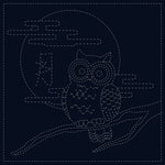Sashiko Cloth Owl
