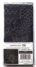 Sashiko Cloth Owl