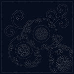 Sashiko Cloth Bracken Fern