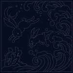 Sashiko Cloth Ara-Nami
