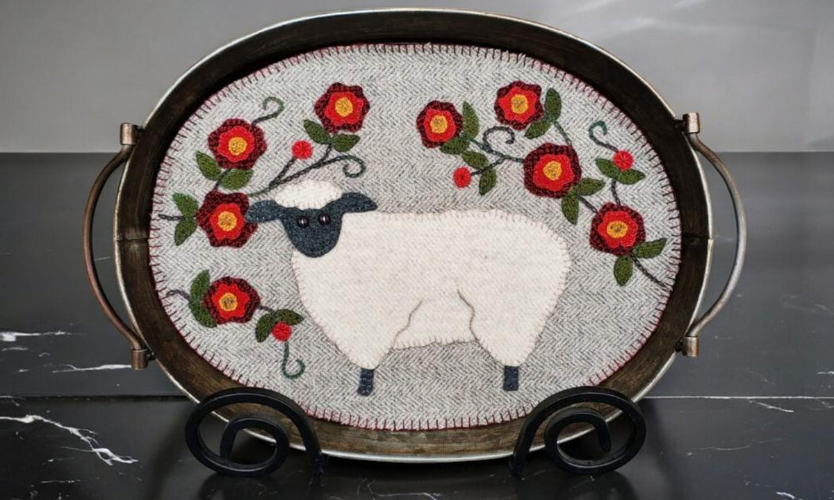 Ewe in the Flowers