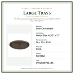 Product Specifications – Large Trays