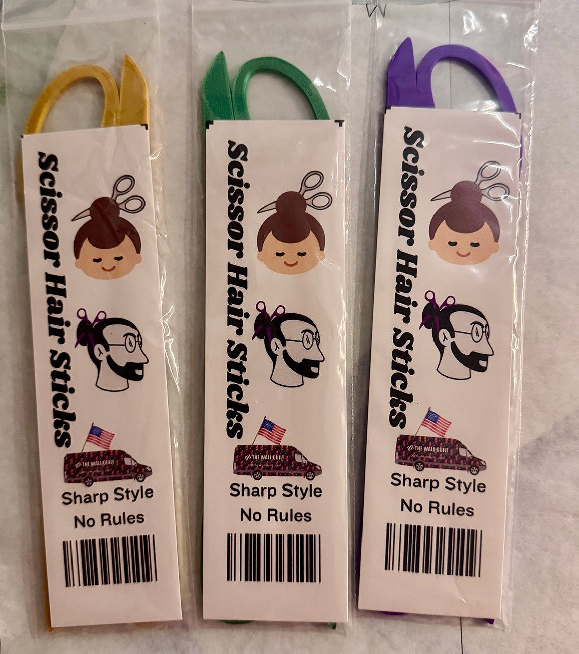 Scissor Hair Pins