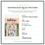 Product Specifications – Anthologie Quilt Pattern