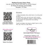 Moon Bloom Heavy-Duty Freezer Paper Templates