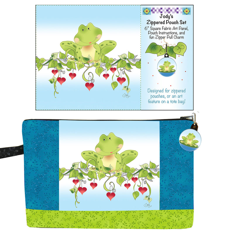 Frog Pouch Set