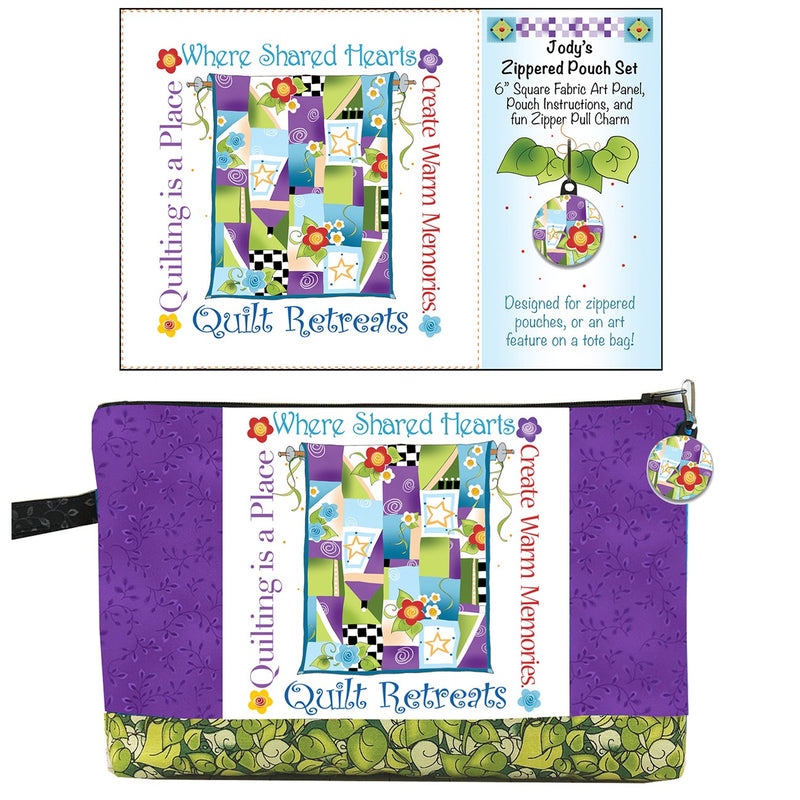 Zipper Pouch Set Shared Hearts