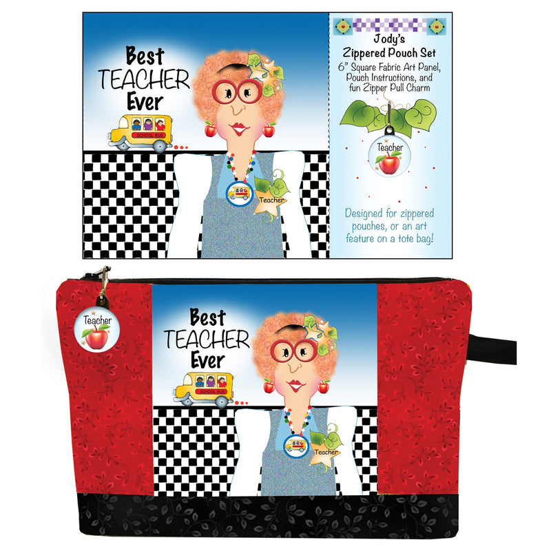 Zipper Pouch Set Teacher