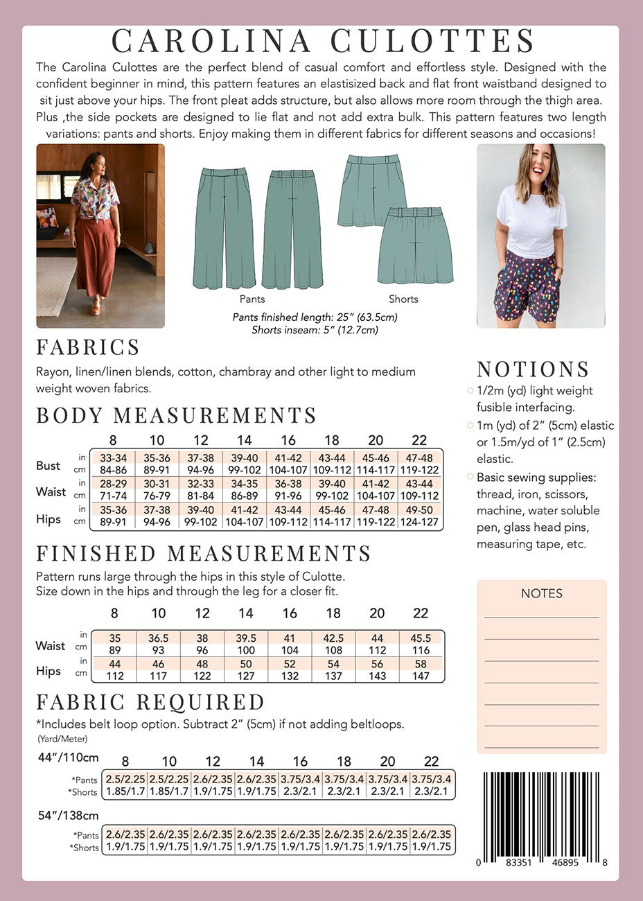 Carolina Culottes